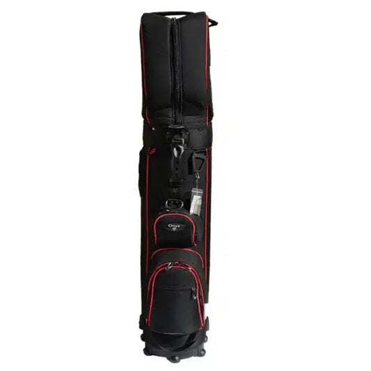 Onyx - Roller Golf Travel Bag – Black & Red