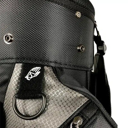Onyx - Spyder Golf Bag - Black, Grey & White