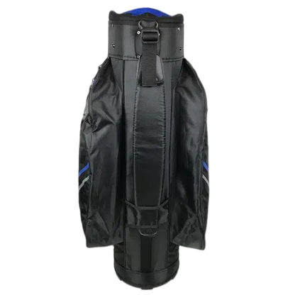 Onyx - Spyder Golf Bag – Black, Grey & Royal Blue