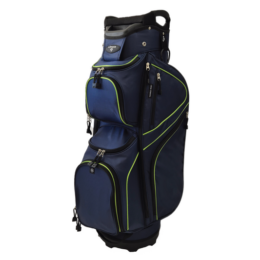 Onyx Custom Golf Bag – Navy/Lime