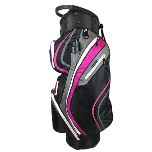 Onyx - Spyder Golf Bag – Hot Pink, Black & Grey