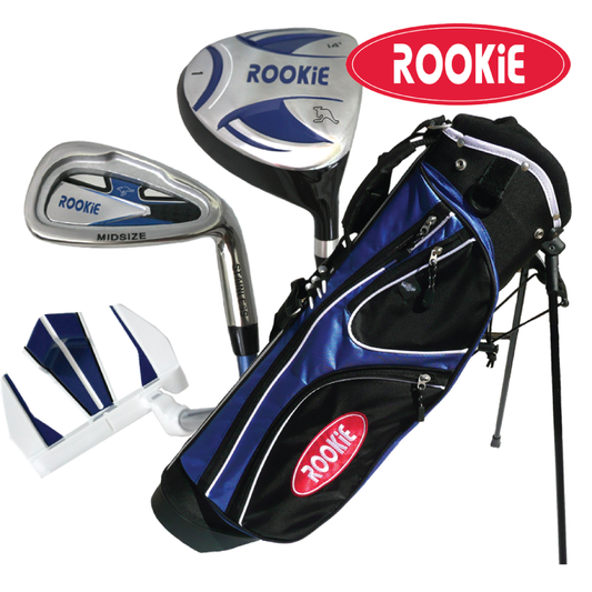 Rookie - Kids Golf Set RH - 4 Piece Blue 4 to 7 YRS