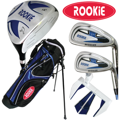 Rookie - Kids Golf Set RH - 5 Piece Blue 4 to 7 YRS