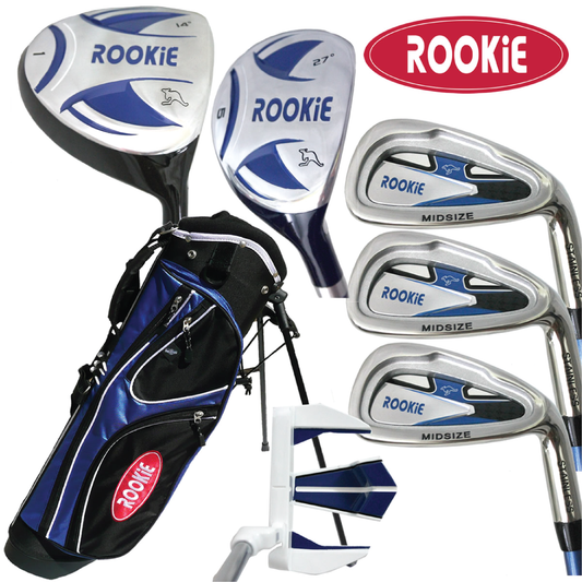 Rookie -  Kids Golf Set RH - 7 Piece Blue 4 to 7 YRS