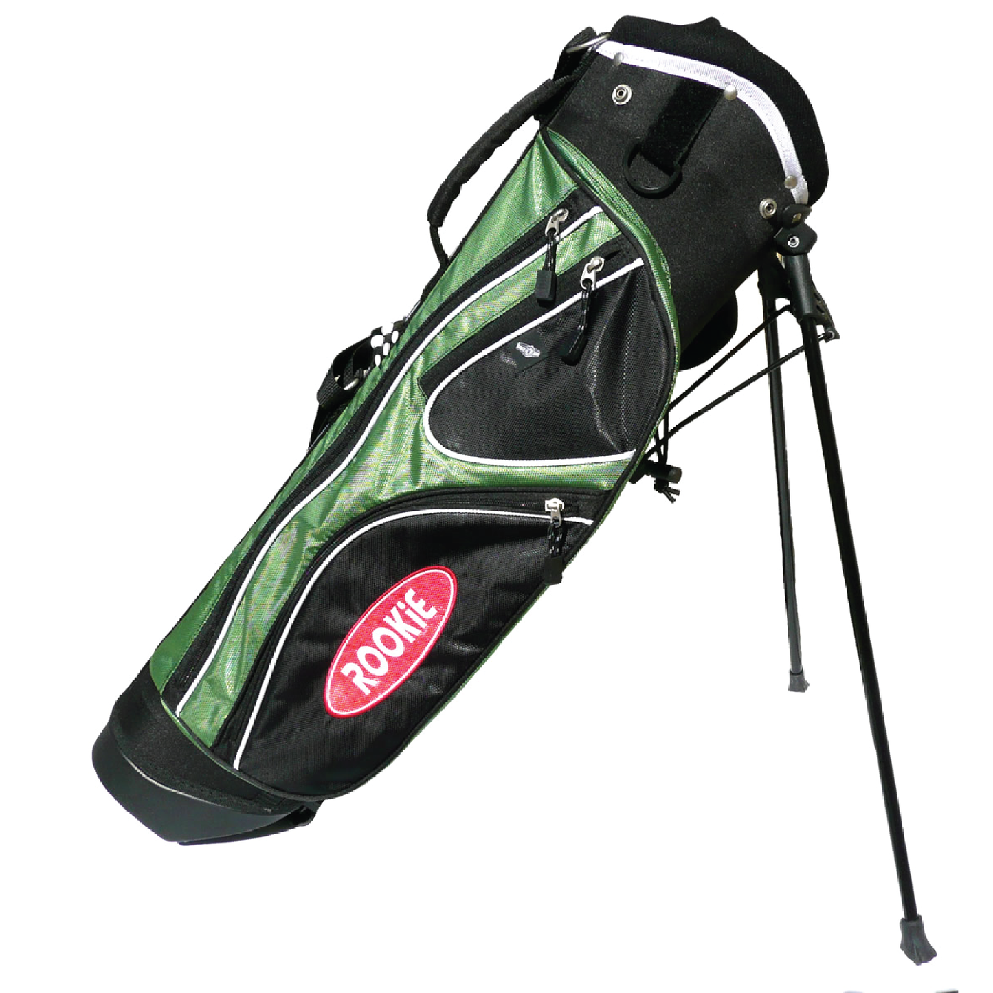 Rookie - Kids Golf Set RH - 7 Piece Green 7 to 10 YRS