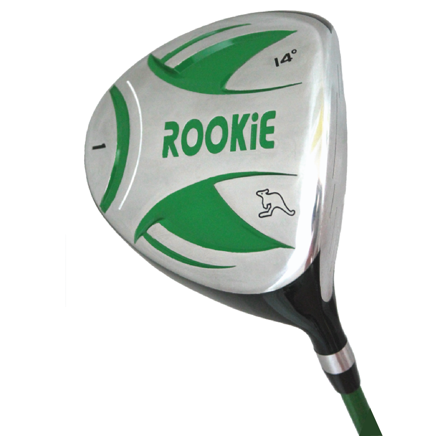 Rookie - Kids Golf Set RH - 7 Piece Green 7 to 10 YRS