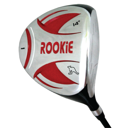 Rookie - Kids Golf Set RH - 6 Piece Red for Kids 10 Yrs or Over