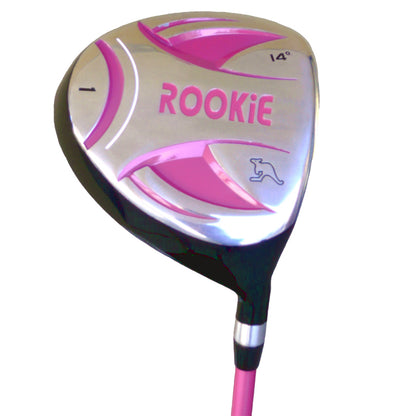 Rookie - Girls Golf Set RH - 5 Piece Pink 7 to 10 YRS