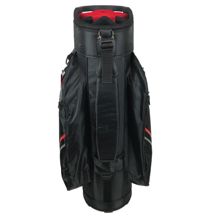 Onyx - Spyder Golf Bag - Black, Grey & Red