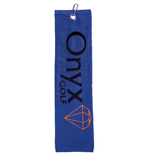 Onyx - Golf Towel - Blue