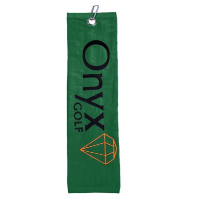 Onyx - Golf Towel - Green