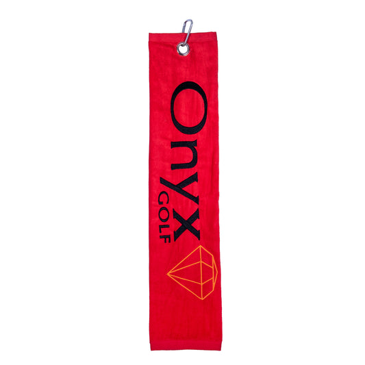 Onyx - Golf Towel - Red