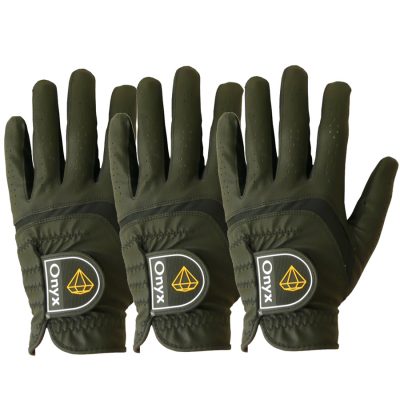 Onyx - Ladies Golf Gloves - 3 Pack