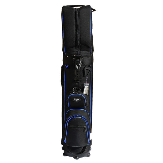 Onyx - Roller Golf Travel Bag – Black/Blue