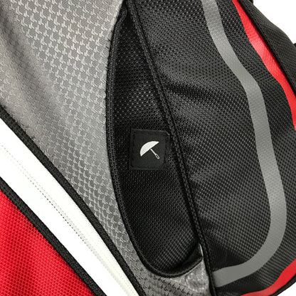 Onyx - Spyder Golf Bag - Black, Red & Grey