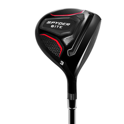 Onyx - Spyder Bite -  Men's Golf Set with 15 Degree Driver - Full Graphite Shafts: