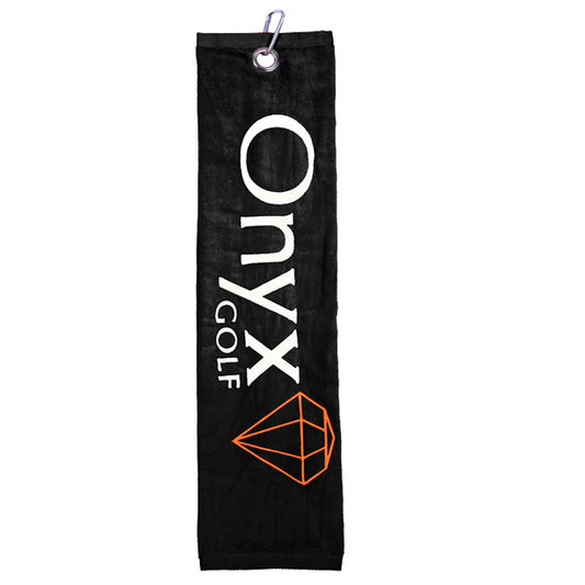 Onyx - Golf Towel - Black